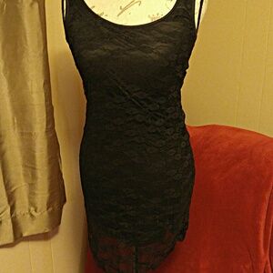 Mudd Black Lace Dress